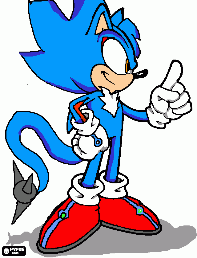 era sonic ahora es KeiserPro para colorear