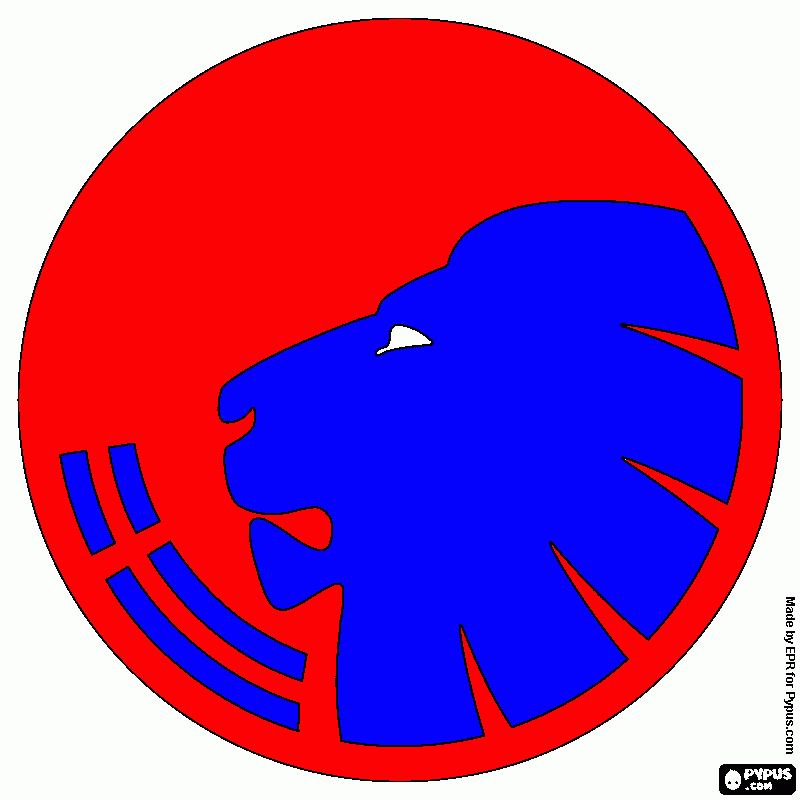 escudo del piria futbol club para colorear