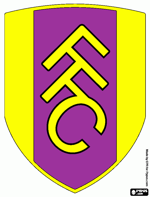 escudo fidelina para colorear