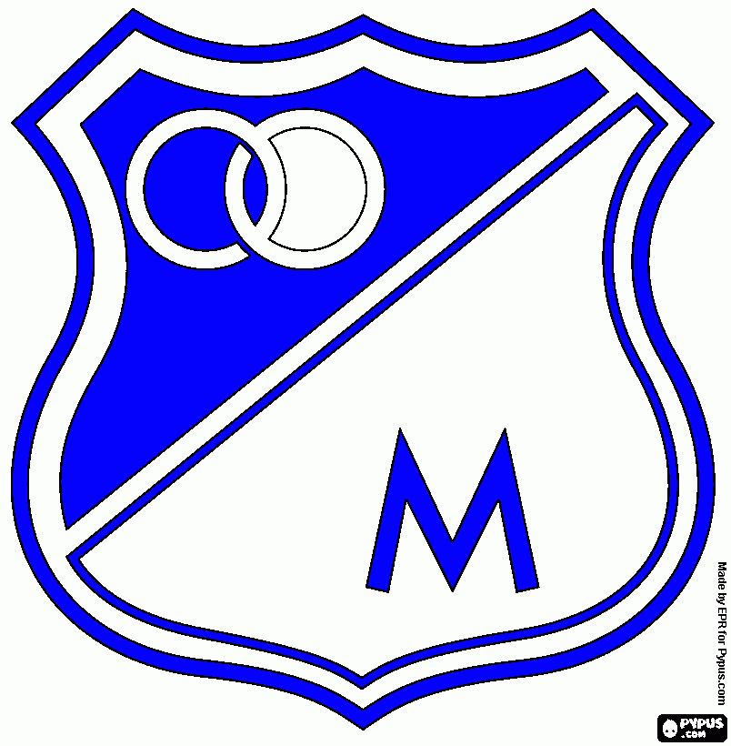 escudo MFC para colorear