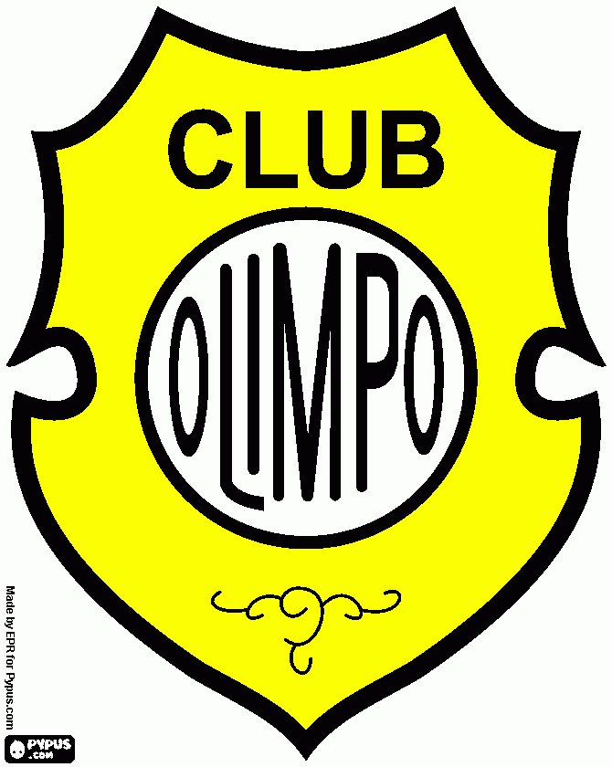 escudo olimpo para colorear