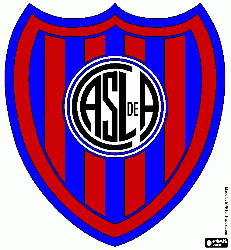 Escudo San Lzo para colorear