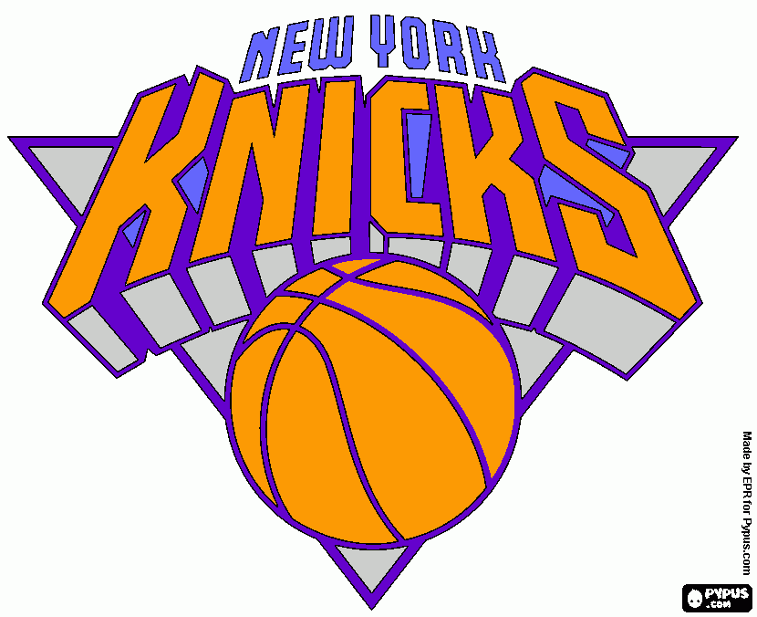 escut new york knicks para colorear