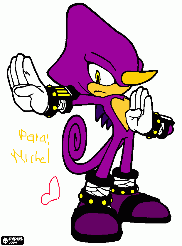 espio para colorear