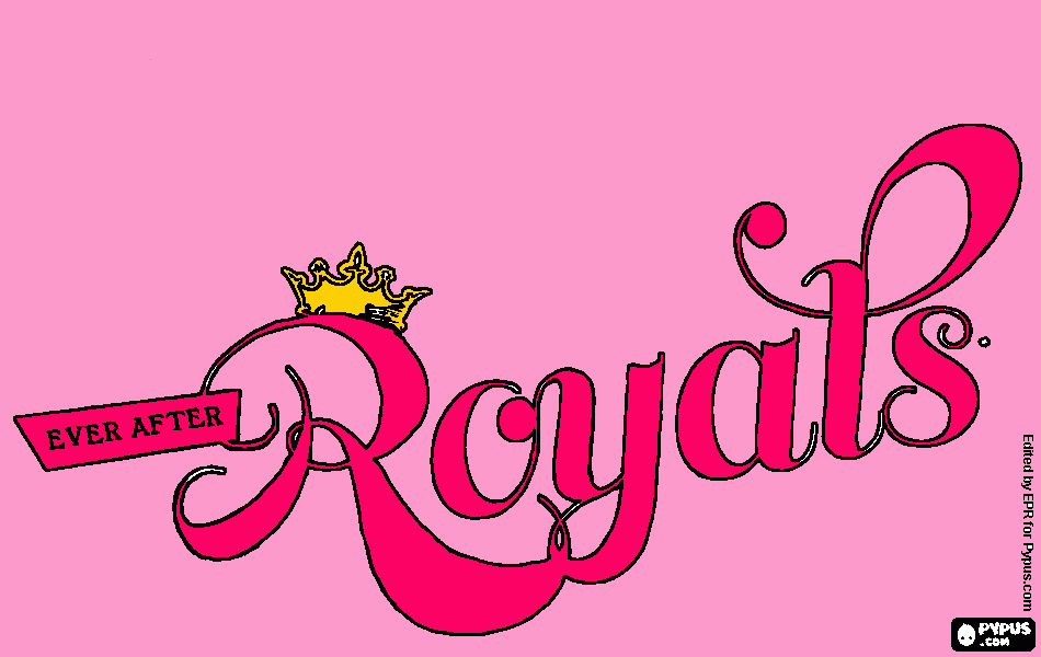 ever after high royal para colorear