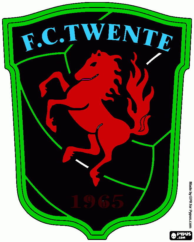 f.c.twente para colorear