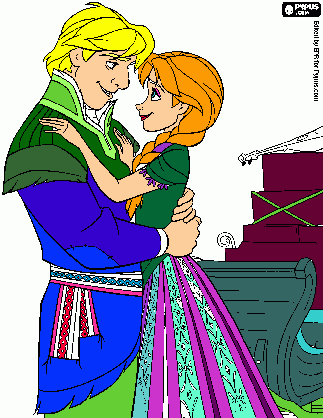 frozen2 para colorear