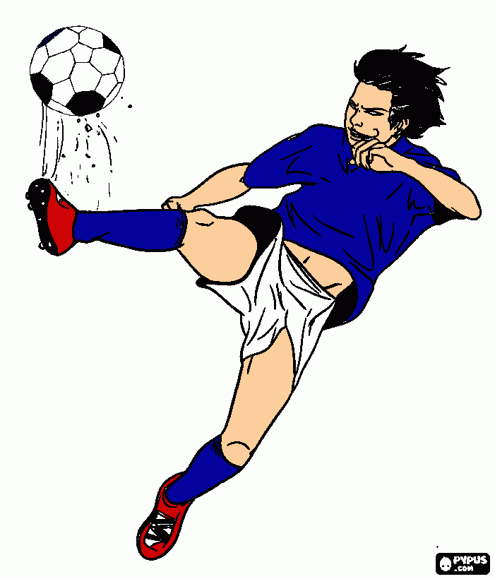 futbol cruz azul  para colorear