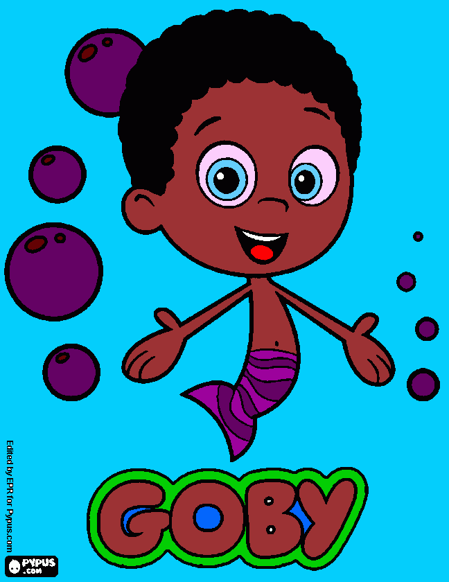 goby para colorear