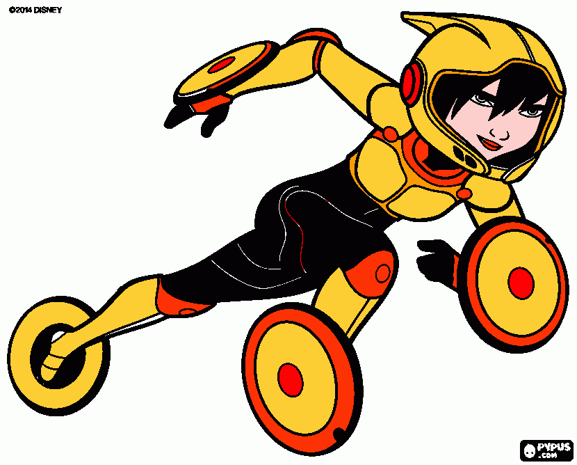 gogo tomago para colorear