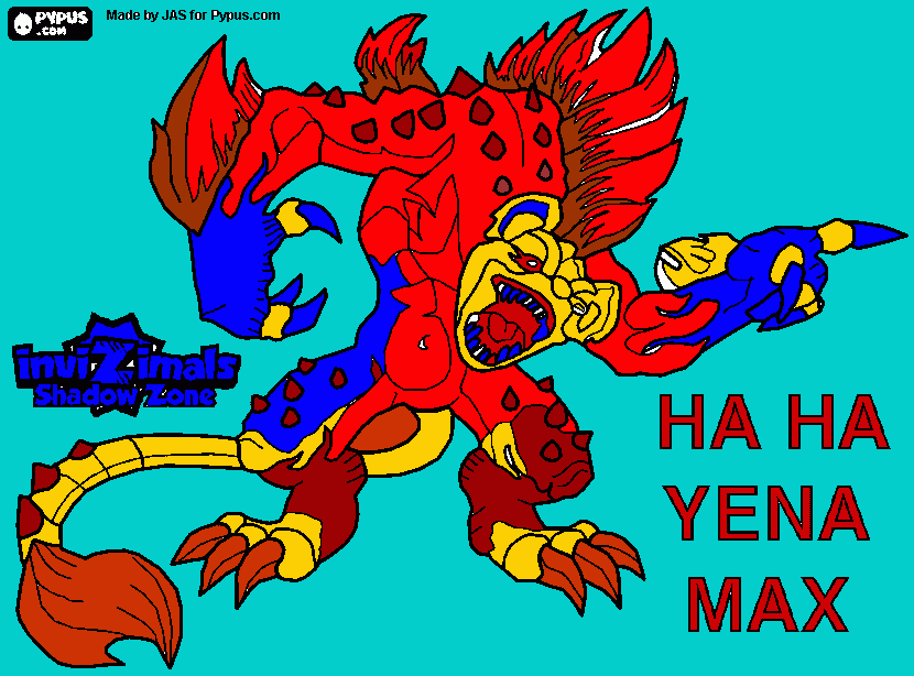 ha ha yena para colorear