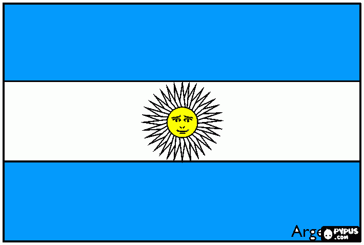 HOLA MACRI para colorear