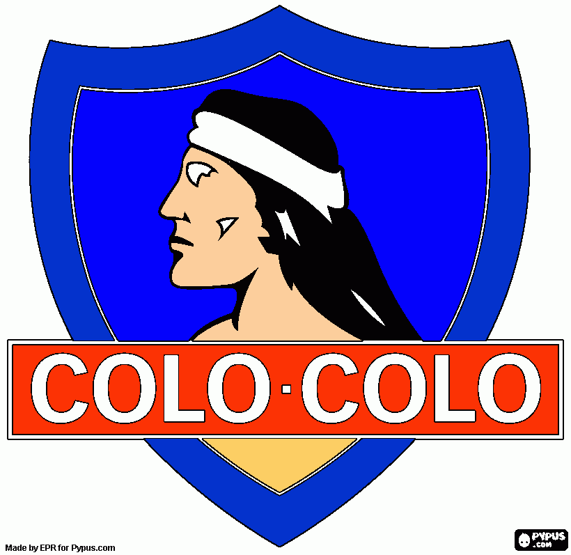 indio  del  colo colo para colorear