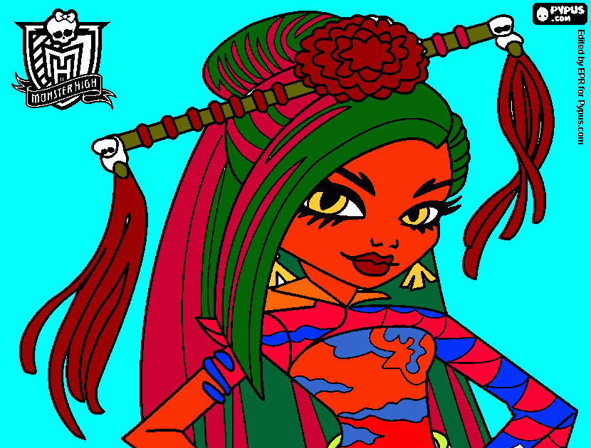 jinafayl para colorear