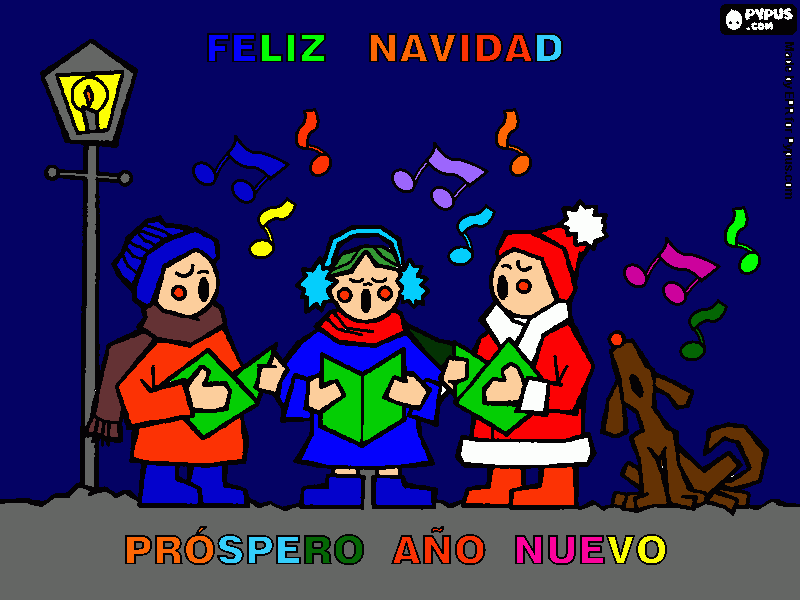 Juan navidad para colorear