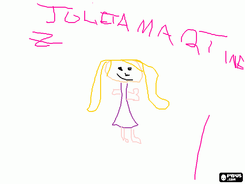 julieta martinez para colorear