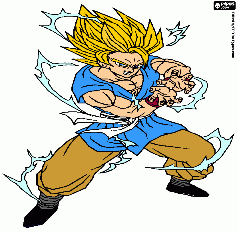 KAKAROTTO para colorear