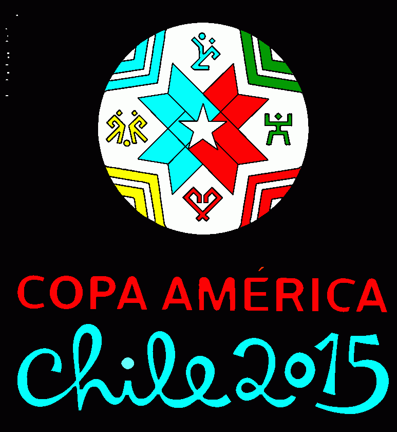 la copa america chile 2015 para colorear