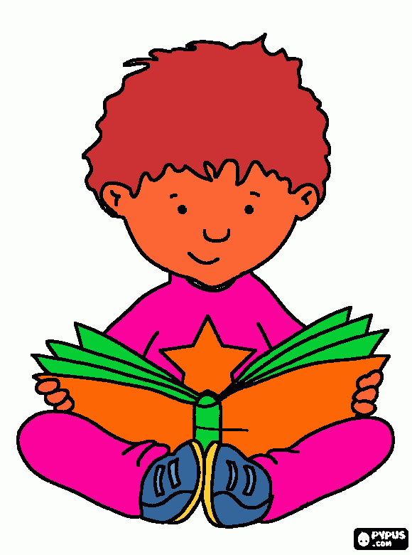 Lectura para colorear