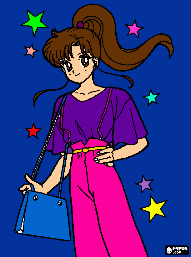 lita seilor jupiter para colorear