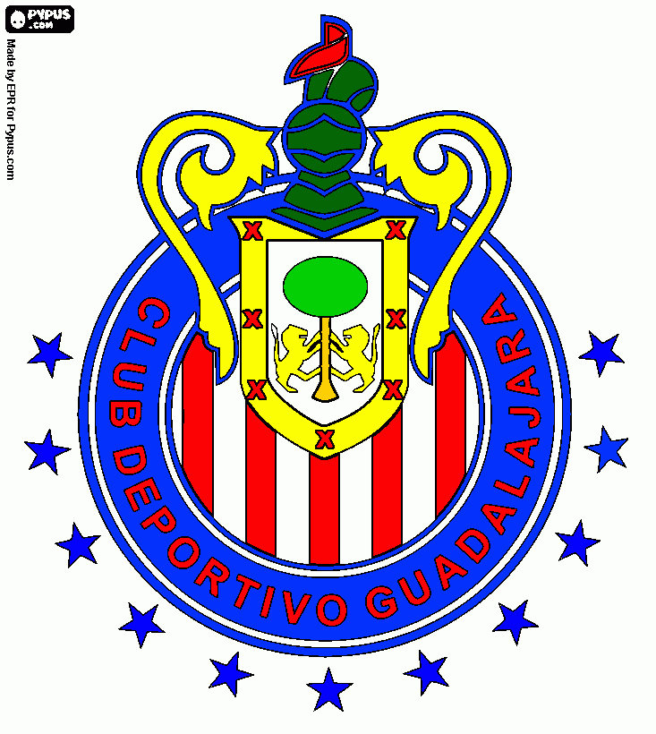 chivas para colorear