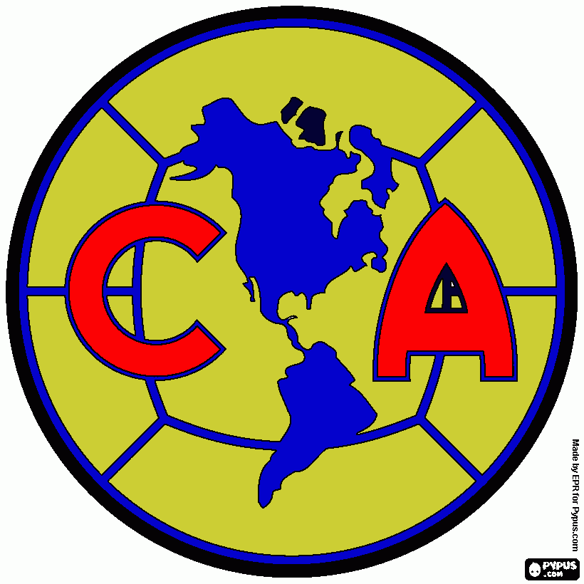 logo del ame para colorear