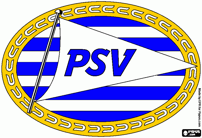 logo psv jaroth para colorear