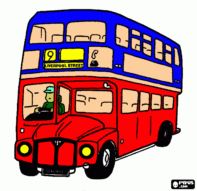 londres para colorear