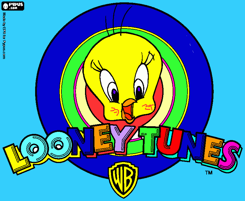 looney para colorear