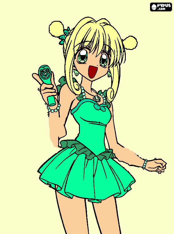 luchia nanami2.0 para colorear