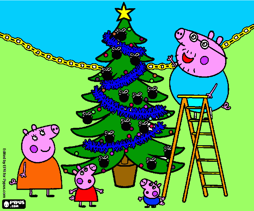 Luka Pepa Pig para colorear