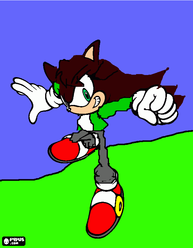 maite oriana the hedgehog para colorear