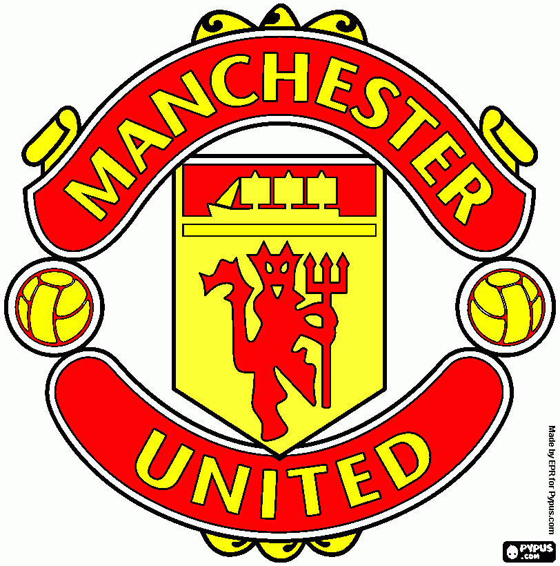 manchester unaiti para colorear