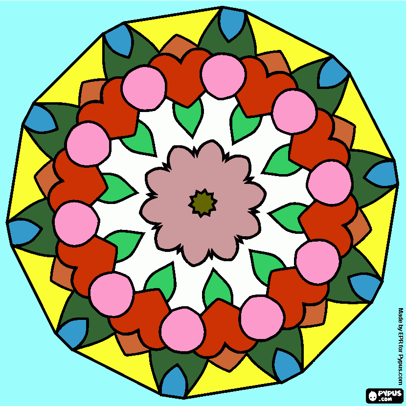 MANDALA 22042020 para colorear