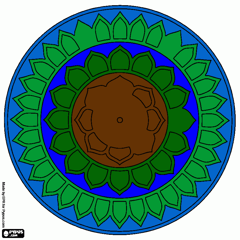 mandala nehemias marcos para colorear