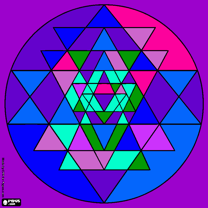 Mandala Valentina Amaya  para colorear