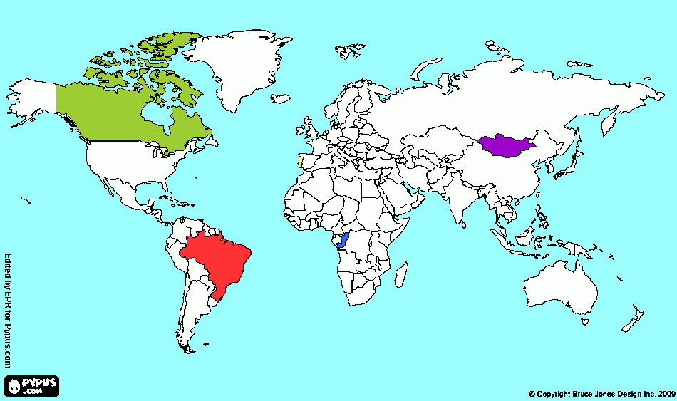 mapa const para colorear