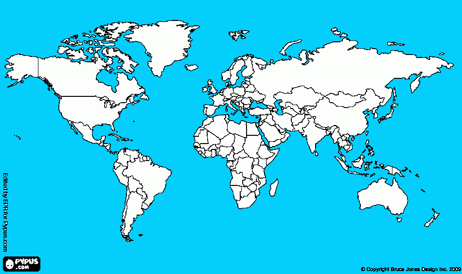 Mapa Continente Para Colorear Mapa Continente Para Imprimir 2900