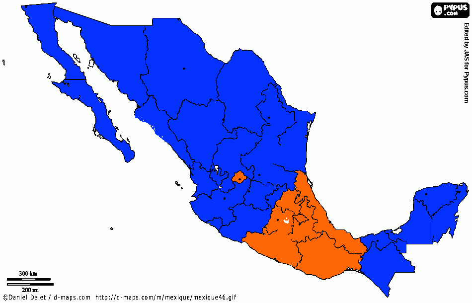 mapa de zonas - Intermatex  para colorear