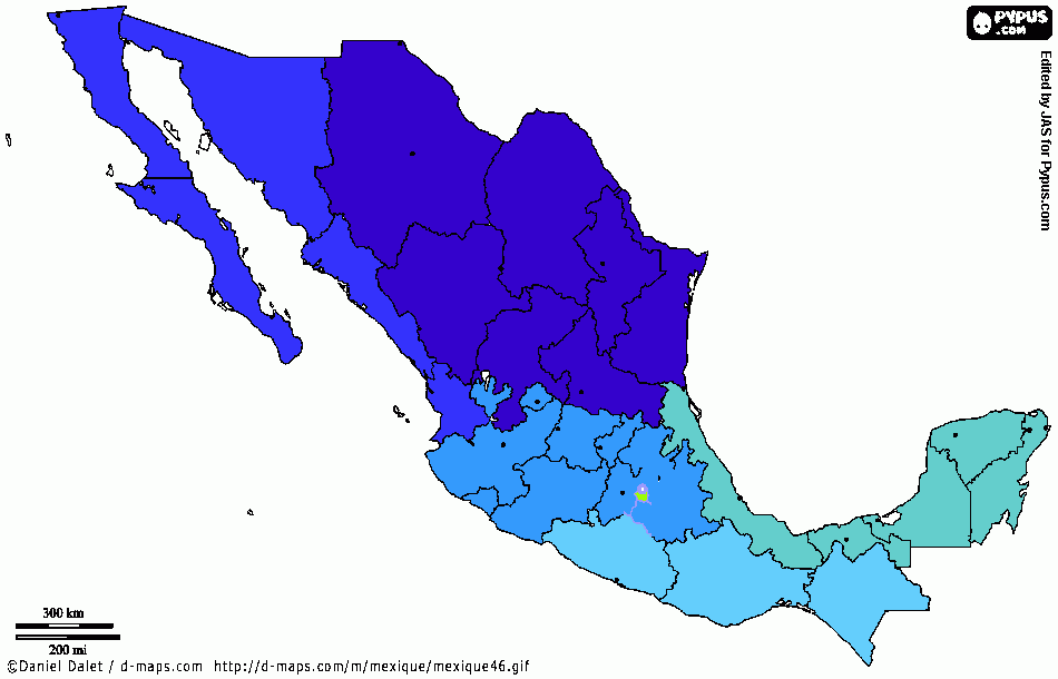 MAPA IQVIA para colorear