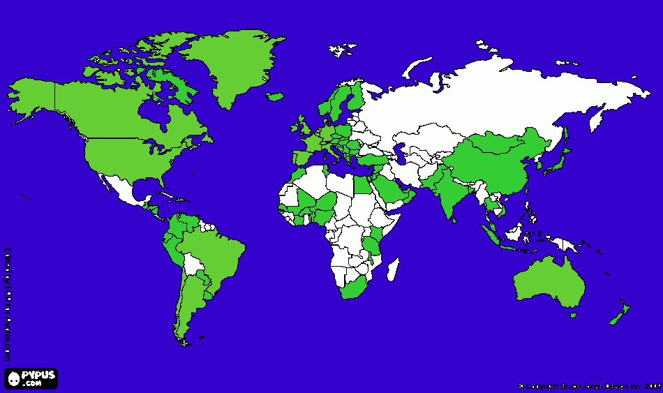 mapa mous para colorear