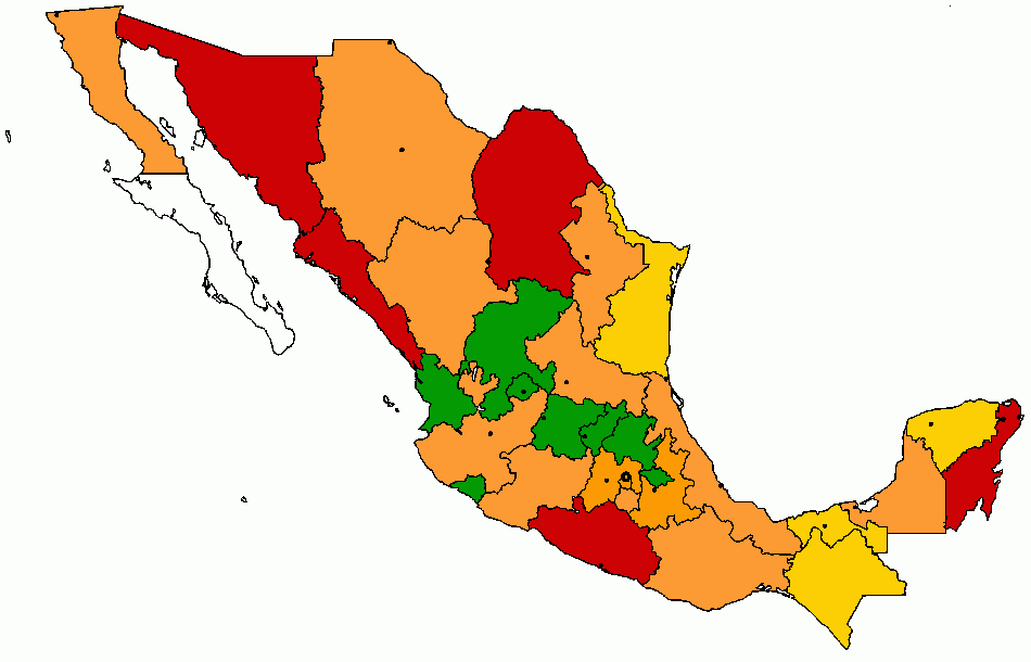 mapa semaforo actualizado 18 febr 2022 para colorear