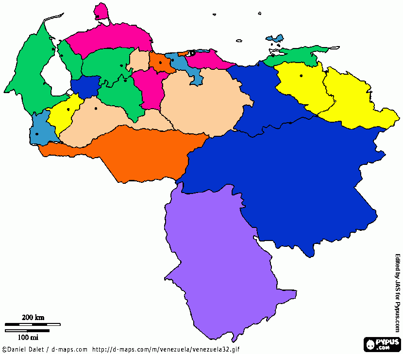 Mapa Venezuela Para Colorear Mapa Venezuela Para Imprimir 6745