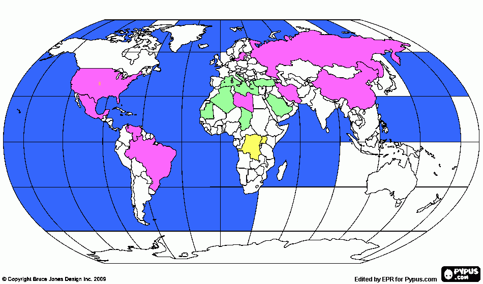 mapas de ejemplo  para colorear