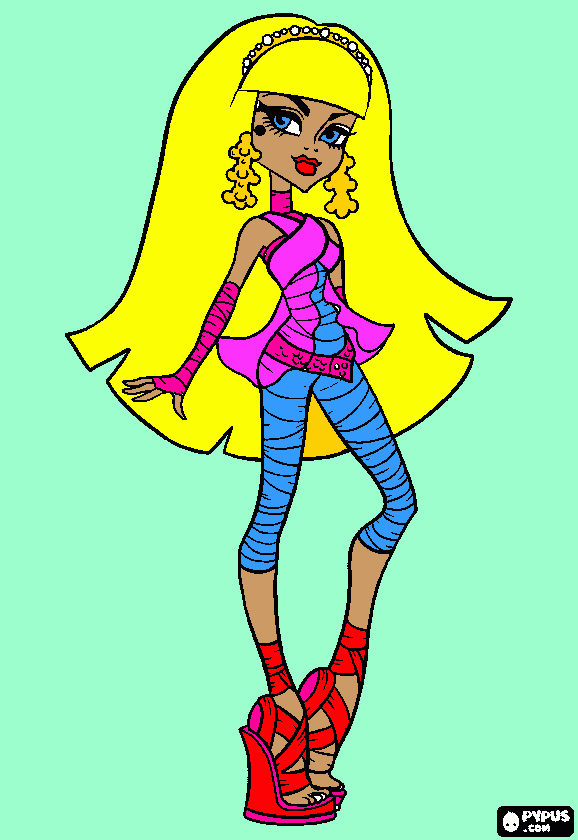 maria para colorear