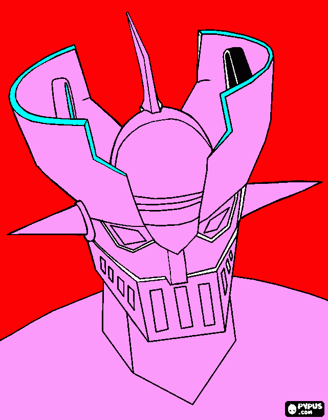 mazinger5 para colorear