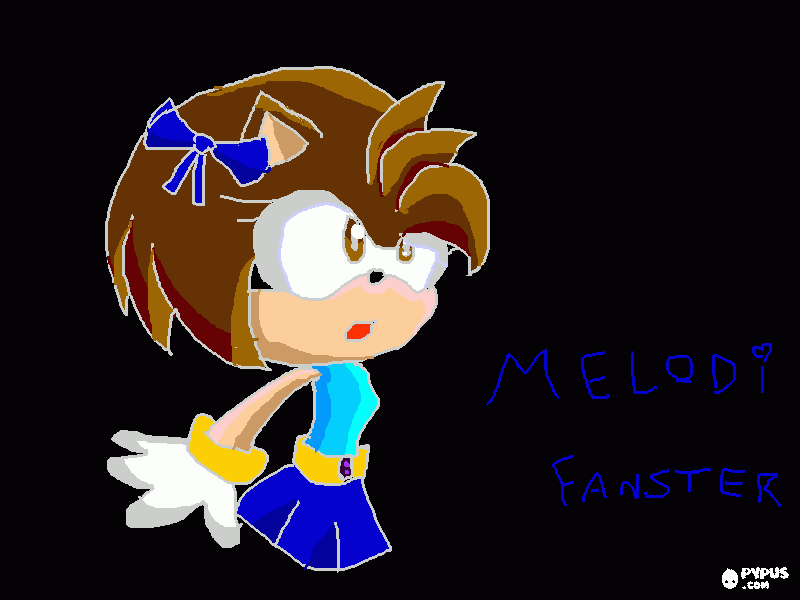 melodi fanster para colorear