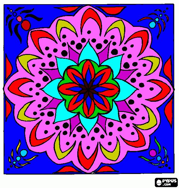 MI MANDALA para colorear