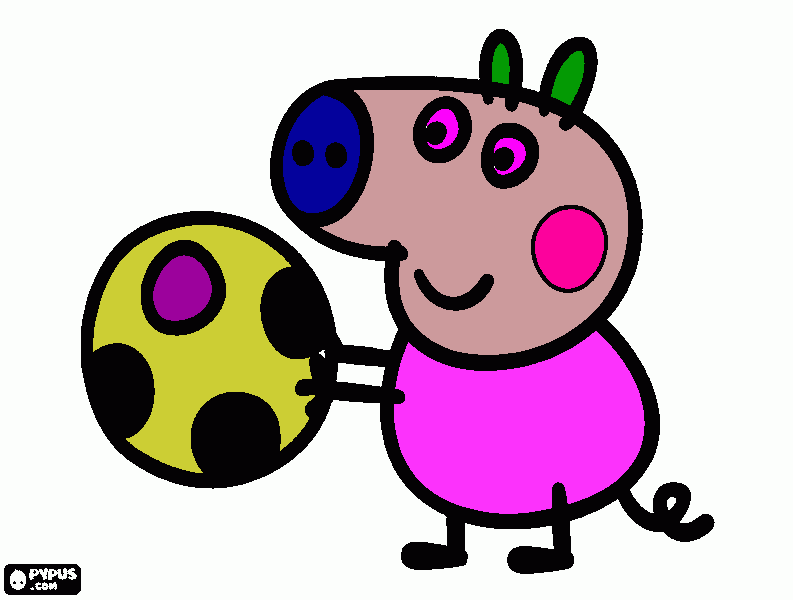 mi primer dibujo en paint para colorear