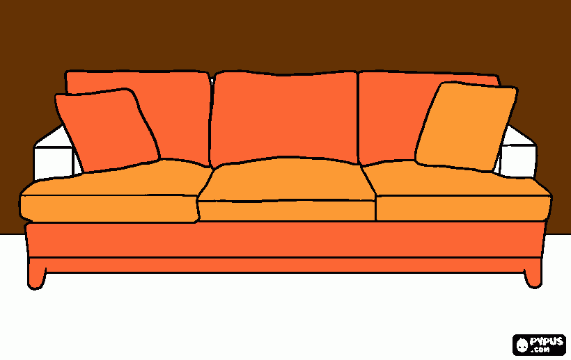 mi sala para colorear